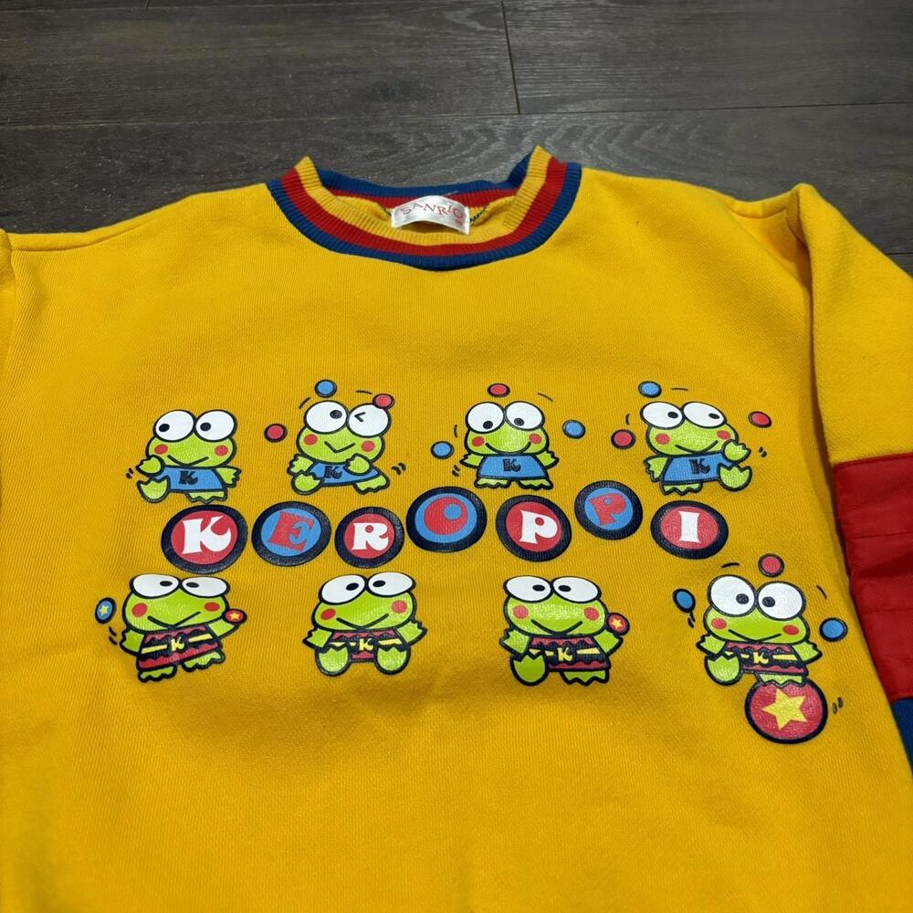 Vintage Sanrio Keroppi The Fun loving frog crewneck